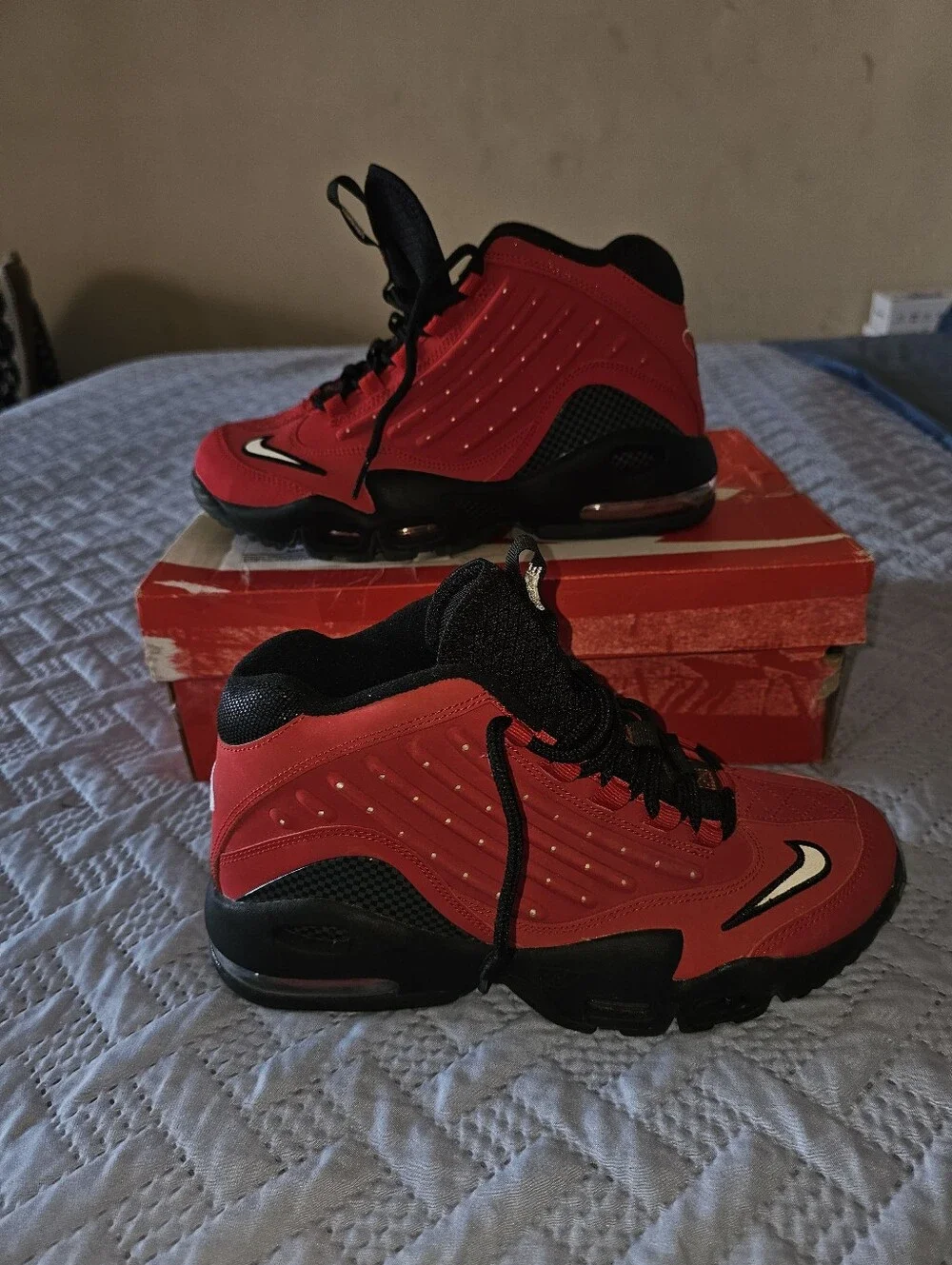 Nike Air Griffey Max II - Cincinnati Red/Black Released On March 2015
